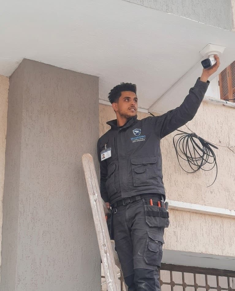 Security camera Tunisia installed by KACEM SERVICE